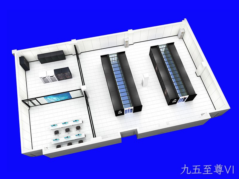 某某中心医院机房设计效果图
